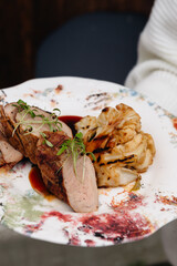 delicious dinner latin american cuisine dish