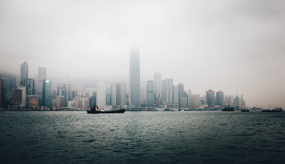 Fototapeta premium Hong kong skyline