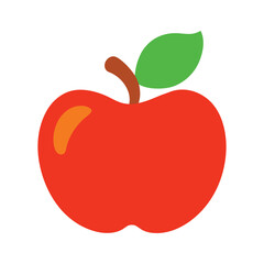 Cashew apple nut fruit combo in hand drawn minimal style color vector illustration