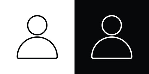 User icon set in line.