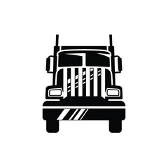 truck abstract logo modern style