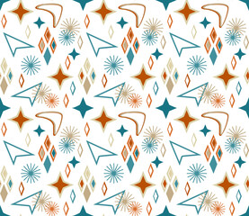 Retro Mix Seamless Repeat