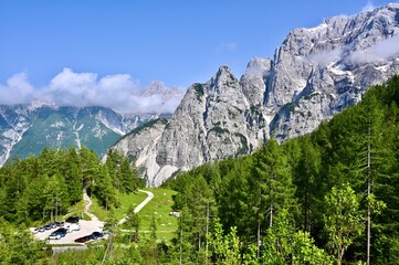 Dolomiti alps mountains