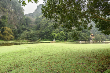 The Bich Dong Pagoda in Vietnam