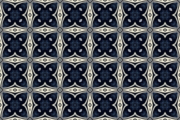 Seamless Fashion Shape Texture Digital Graphic Symmetric Geometric Fabric Wallpaper Visual Template Perspective Endless Interior Background Cloth Decoration Textile Art Tile Design Luxury Pattern.