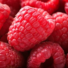 raspberry fruit food, AI generated