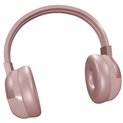 Blush Pink In-Ear Headphones 1