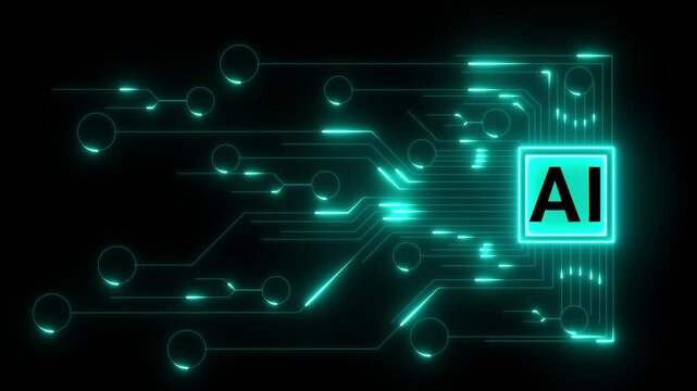 ai agent- businessman working with virtual reality at office. Multi agent AI systems concept on black background. AI driven solutions streamline workflows, Decision, Automate daily Tasks.