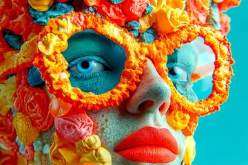 Metaphorical identity crisis perceptions of a mental sickness. Stress disorder. Relaxation techniques. Mood disorder. Mental disorder - identity crisis: abstract image of human state.