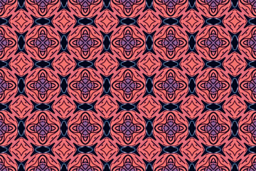 Seamless Graphic Shape Fashion Art Template Geometric Endless Texture Tile Symmetric Interior Design Cloth Perspective Background Digital Wallpaper Visual Fabric Luxury Decoration Textile Pattern.