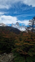 Panoramic View of Fitz Roy, El Chalten, Argentina