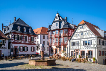 Altstadt, Heppenheim, Deutschland 