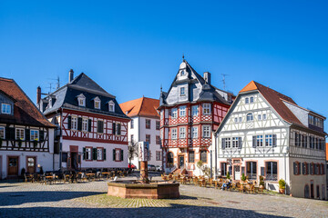Altstadt, Heppenheim, Deutschland 