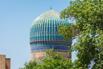 Samarkand, Uzbekistan: stunning traditional architecture in the city center