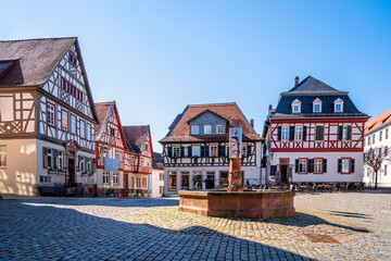 Altstadt, Heppenheim, Deutschland 