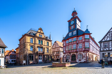 Altstadt, Heppenheim, Deutschland 
