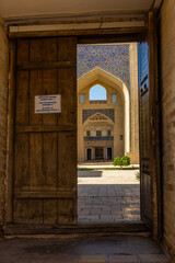 Ancient covered market of Bukhara,  Uzbekistan