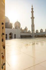 The Sheikh Zayed GRand Mosque of Abu Dhabi,  UAE