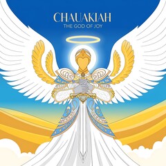 Angel Chauakiah – The God of Joy  35th Kabbalistic Angel of Peace Harmony and Divine Reconciliation Guardian of Sacred Justice Family Unity and Spiritual Contracts from the Powers Choir of Light