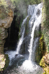 La Cascada de Calomarde (también conocida como Cascada Batida o Cascada del Molino Viejo)  Sierra...