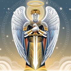 Angel Chauakiah – The God of Joy  35th Kabbalistic Angel of Peace Harmony and Divine Reconciliation Guardian of Sacred Justice Family Unity and Spiritual Contracts from the Powers Choir of Light