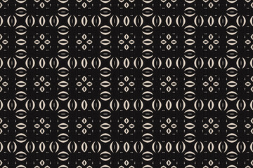 Seamless Fashion Shape Texture Digital Graphic Symmetric Geometric Fabric Wallpaper Visual Template Perspective Endless Interior Background Cloth Decoration Textile Art Tile Design Luxury Pattern.