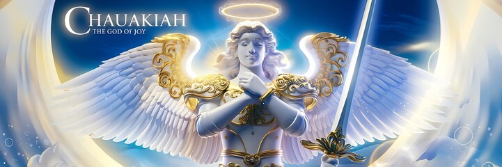 Angel Chauakiah – The God of Joy  35th Kabbalistic Angel of Peace Harmony and Divine Reconciliation Guardian of Sacred Justice Family Unity and Spiritual Contracts from the Powers Choir of Light