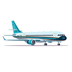 Professional Transportation Design Airplane Icon for Creative Projects
