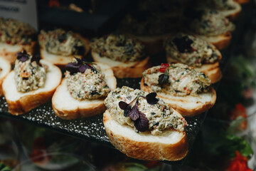 Gourmet Bread With Savory Spread