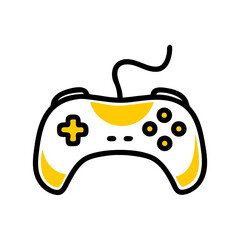 Hand Draw game controller icon for Web and Graphic design © trandoo