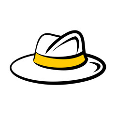 Hand Draw hat for Web and Graphic design