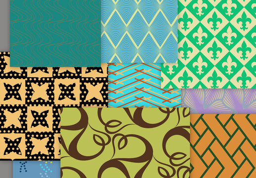 Vector Seamless Pattern Collection