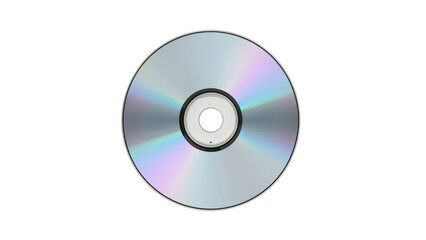 cd or dvd isolated on transparent background png