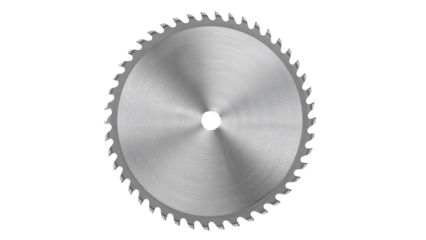 circular saw blade isolated on transparent background png