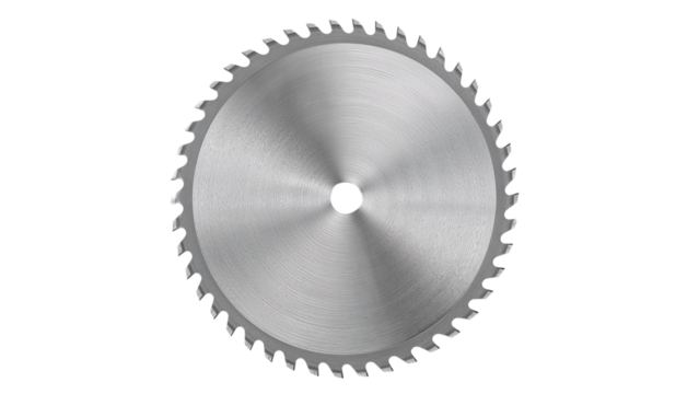 circular saw blade isolated on transparent background png