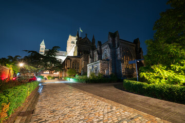 Cathedral and Abbey Church of Saint Alban in St.Albans, UK