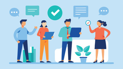 Business team collaboration project management success