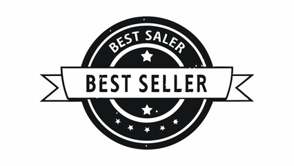 Obraz premium Best Seller Badge Generated AI Design, Premium Quality Vector Graphic