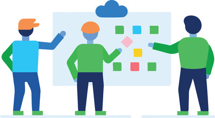 Team collaboration agile project management workflow planning
