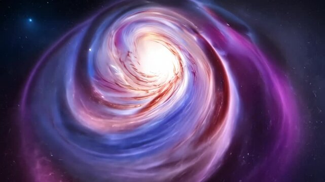 Cosmic Ballet: A mesmerizing image capturing the swirling energy and vibrant hues of a distant galaxy, inviting viewers to explore the beauty and mystery of the cosmos.