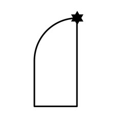 acid sparkle Monoline frame 
