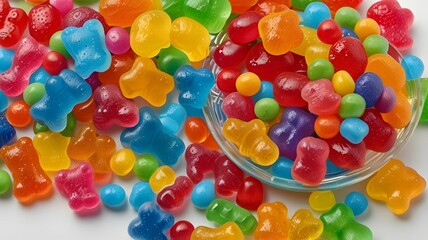 colorful jelly candy