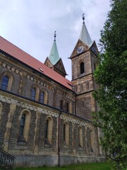 Naklejka premium kutná hora city historical architecture