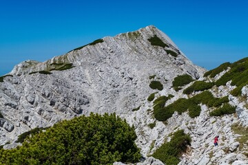 summer hiking adventure in totes gebirge