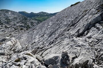 summer hiking adventure in totes gebirge