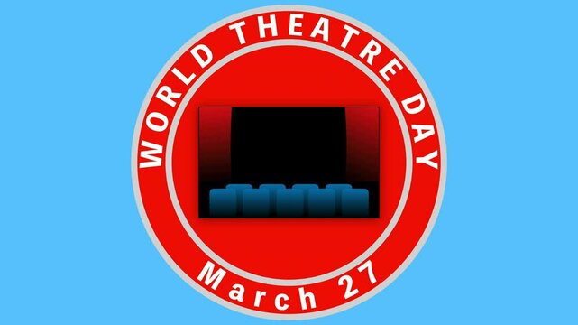 世界演劇の日　3月27日 記念日　
World Theatre Day