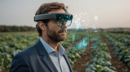Augmented Reality Farming: Precision Agriculture with AR Glasses