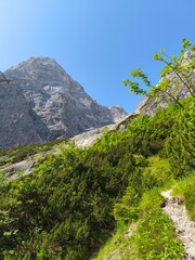 summer hiking adventure in totes gebirge