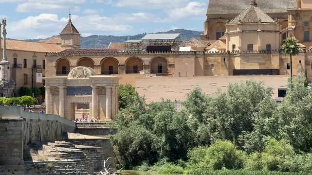 Cordoba, Spain - Cordoba mosque cathedral, Mezquita, renaissance church built inside of mosque