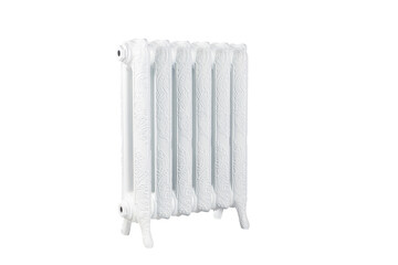 heating radiator isolated on white
